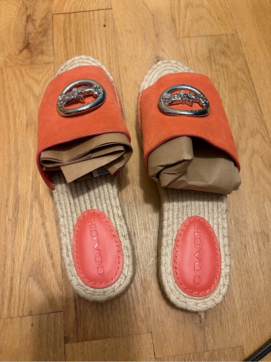 Coach Shoes - Coach Women's Camille Slide Espadrilles with Signature Hardware